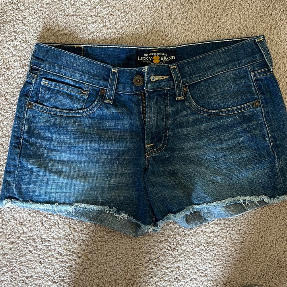 Lucky jean shorts